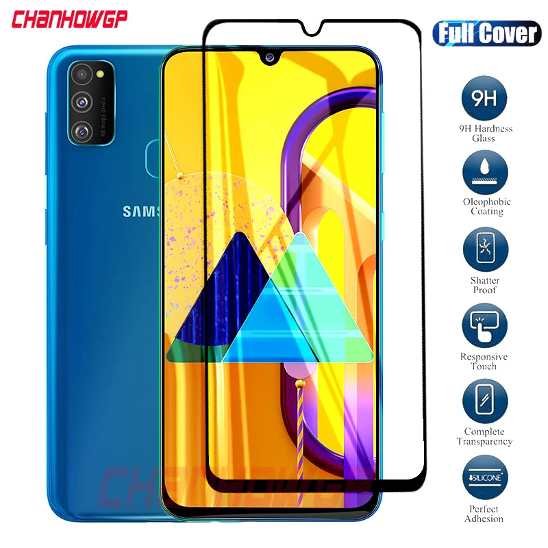 9D полное покрытие Защитное стекло для samsung galaxy M30 M30S M20 M10 M10S M40 M305 M105 M107 M405 M307 M205