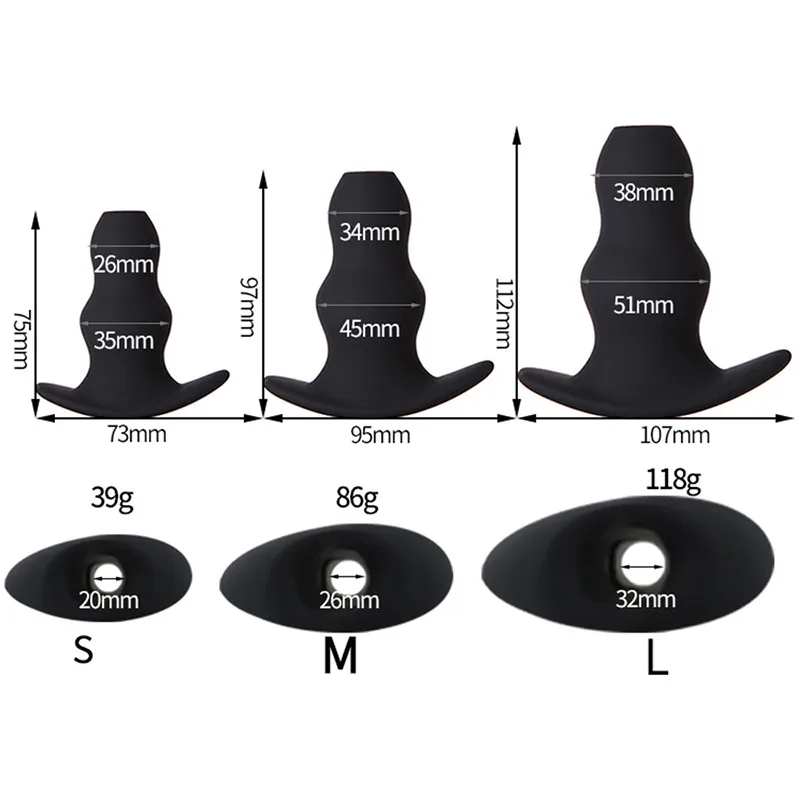 Огромная Анальная пробка WETIPS клизма расширитель толстой кишки очистка душа