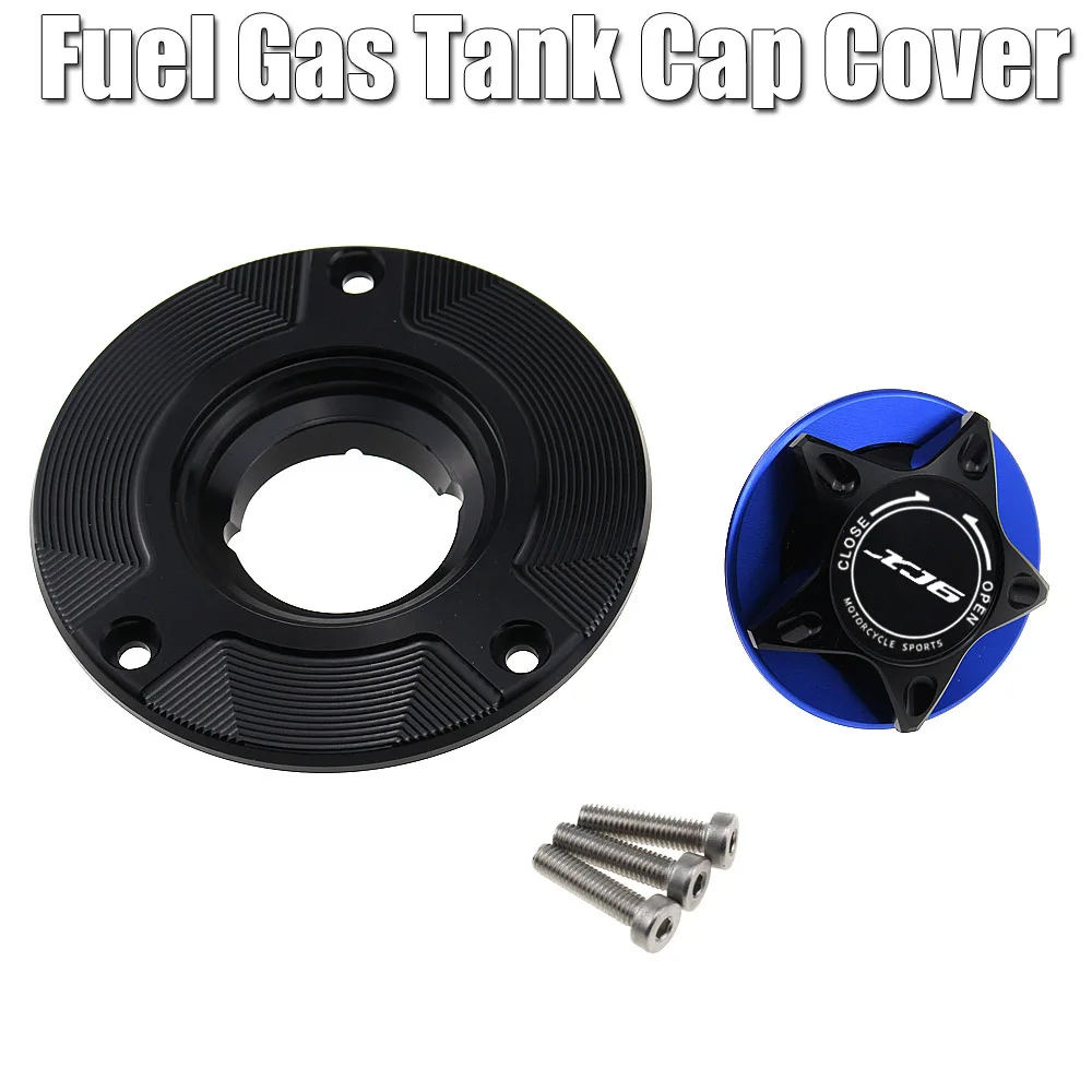 For YAMAHA XJ6 DIVERSION FZ-6R 2009-2015 FZ6 N/S 2004-2009 CNC Aluminum Keyless Motorcycle Accessories Fuel Gas Tank Cap Cover |