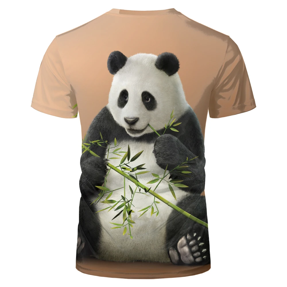 

Oversized And Breathable Chinese Style Loose Men's 3d Printing T-Shirt Miraculous Panda Punk Fashion Oversized TShirt Man Summer