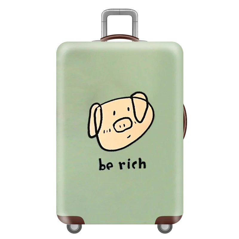 I Luggage cover Эластичный Чехол для багажа, защитный чехол для багажа, Чехол для багажа 18-32 дюймов, чехол для чемодана, пылезащитный чехол, аксессуары для путешествий - Цвет: I Luggage cover