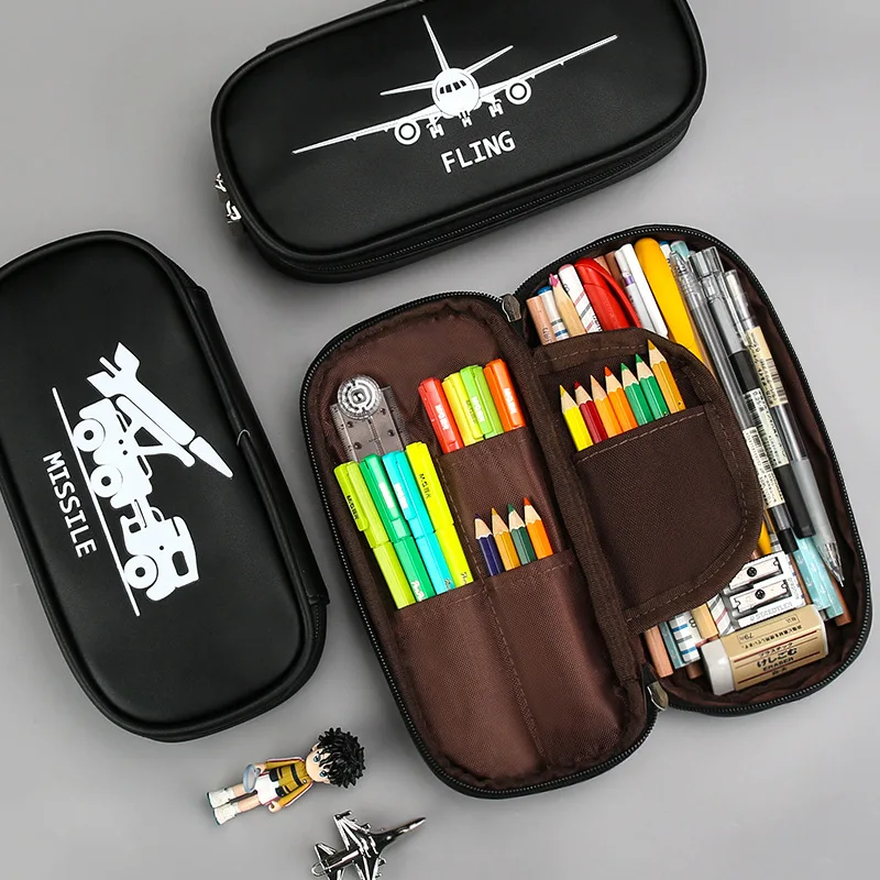 Супер большой чехол для карандашей милые школьные принадлежности девочек