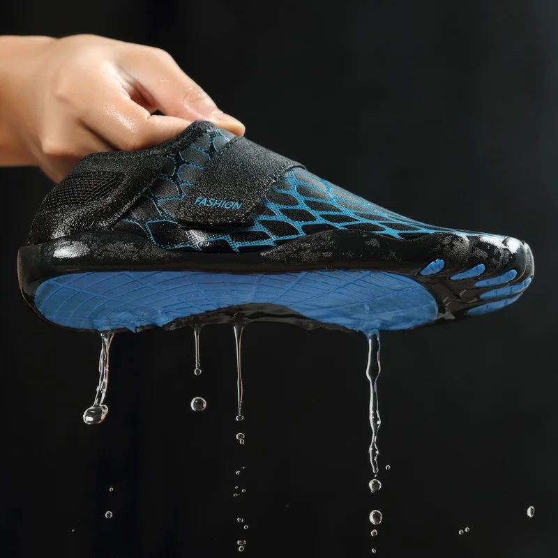 Акватуфли для мужчин и женщин быстросохнущие пляжные спортивные босоножки