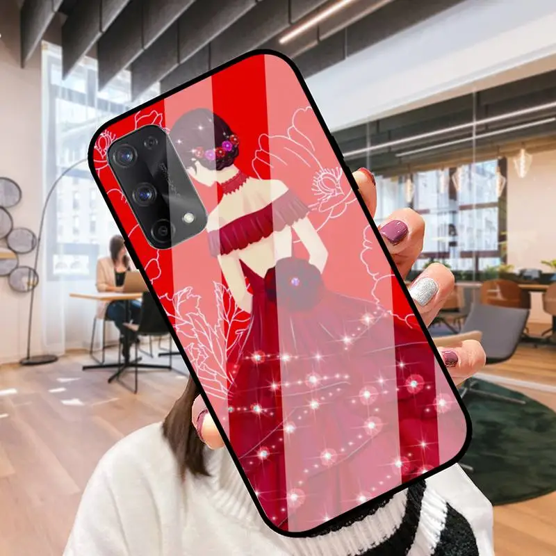 RUICHI свадебное платье задняя часть для Oppo R9 11 17 PRO F5 7 9 A5 37 57 59 83 стеклянная оболочка |