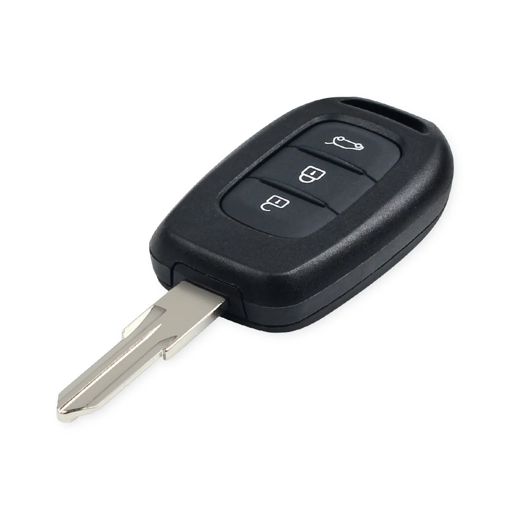 Чехол-накладка для автомобильного брелока Dandkey 3 кнопки Renault Duster Sandero Logan Clio Captur Laguna