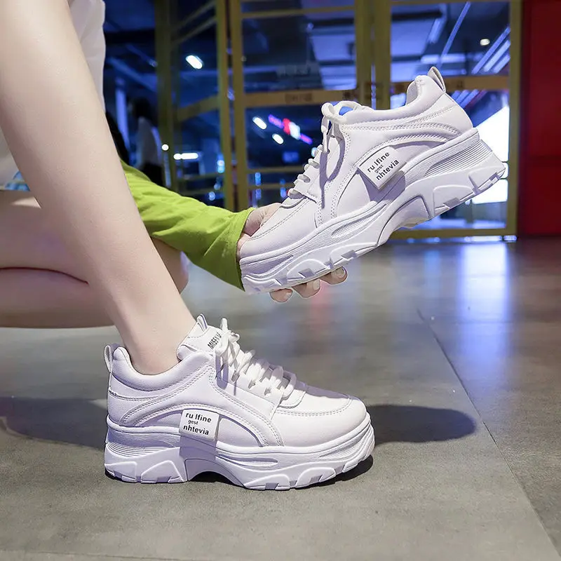 Mazefeng Женские кроссовки Женская обувь с подошвой из вулканизированной женская