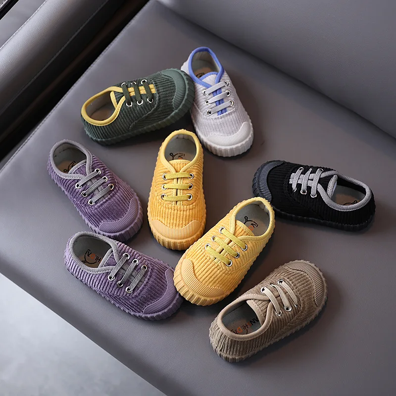 

Corduroy Children's Casual Shoes Autumn 2020 New Children's Shoes Baby Boys and Girls Casual Shoes