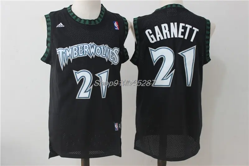 

NBA Men's Minnesota Timberwolves #21 Kevin Maurice Garnett Basketball Jerseys Rose Butler Andrew Wiggins Jerseys