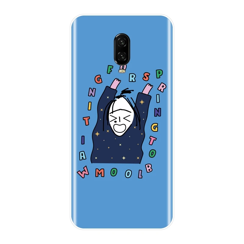 Чехол для телефона OnePlus 7 Pro 6 6T 5T 3T Забавный мультяшный Мягкий силиконовый чехол на