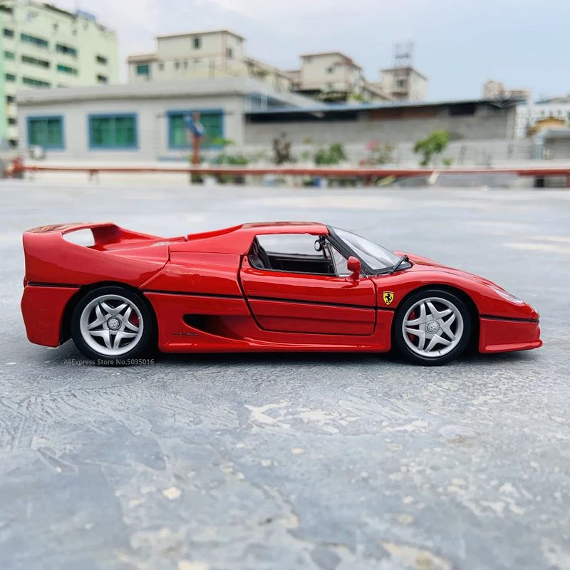 Bburago 1:24 Феррари F50 коллекция авторизованный производителем моделирование брелок