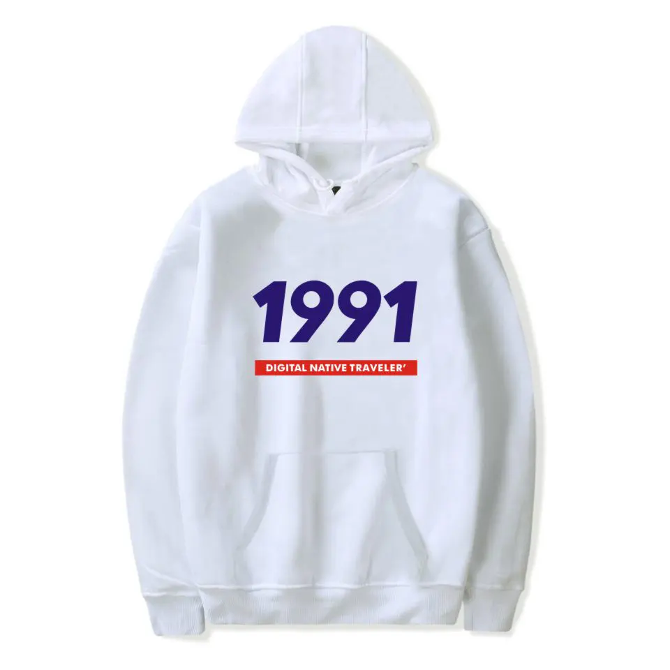 

Autumn Loose Hoodies Kpop Fashion EXO 1991 Hoodie Sweatshirt Streetwear Hip Hop Oversized Hoodies Harajuku Casual Retro Hoody