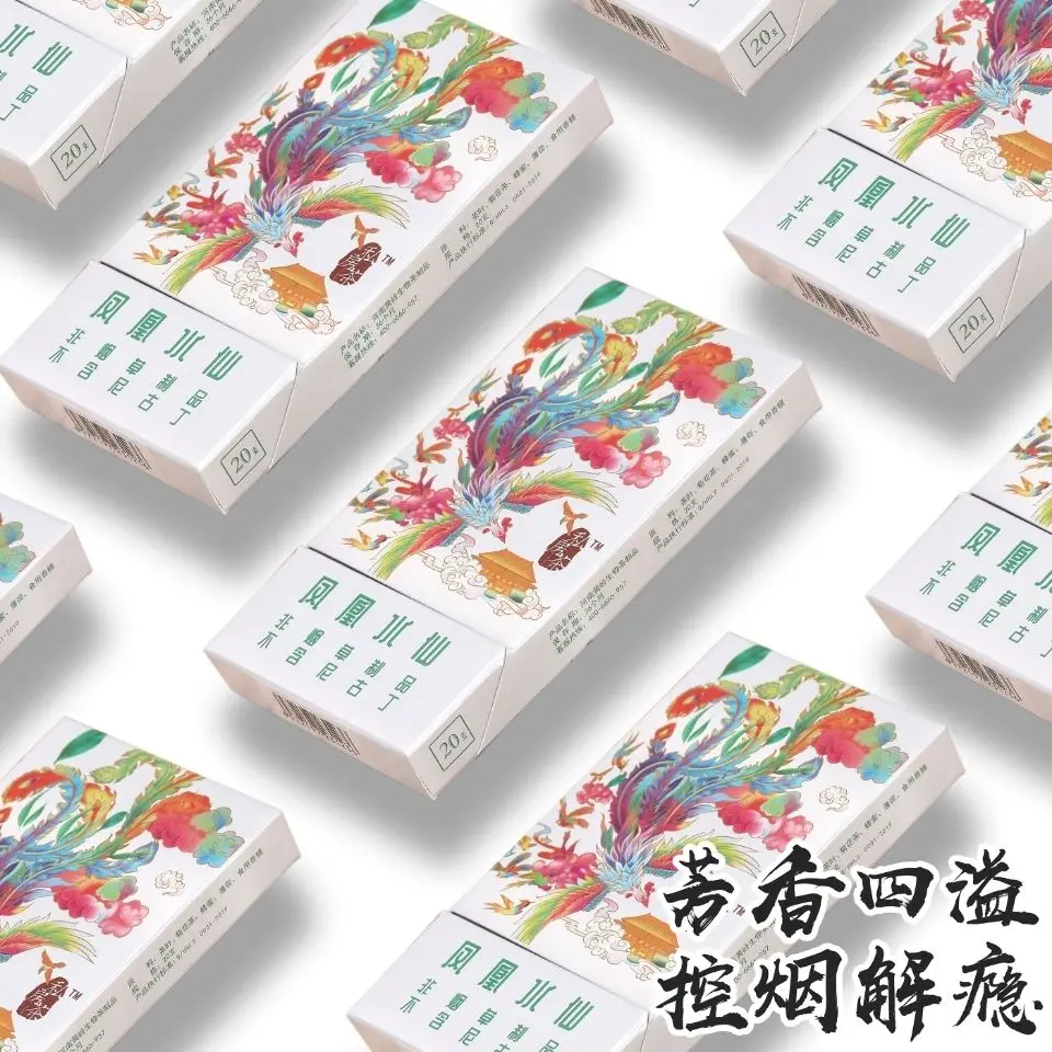 

The Herbal Tea Smoke Phoenix Narcissus Mint Flavor Fine Branch Ignitable Bubble for Cigarettes Good Health