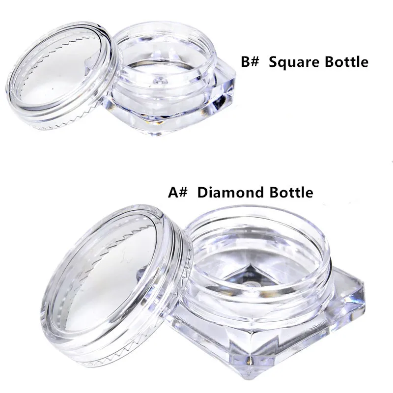 Прозрачные маленькие пластиковые бутылки 2 г/2 5 г пустая Косметическая емкость