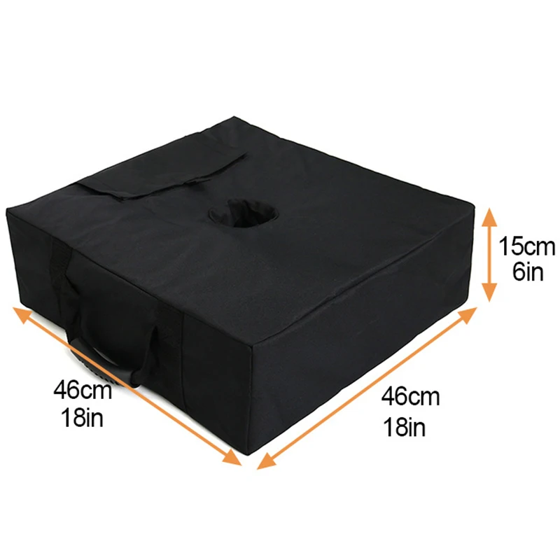 

2 Pieces of Cantilever Umbrella Square Base Sandbag, Counterweight Bag Sandbag Suitable for Tent Patio