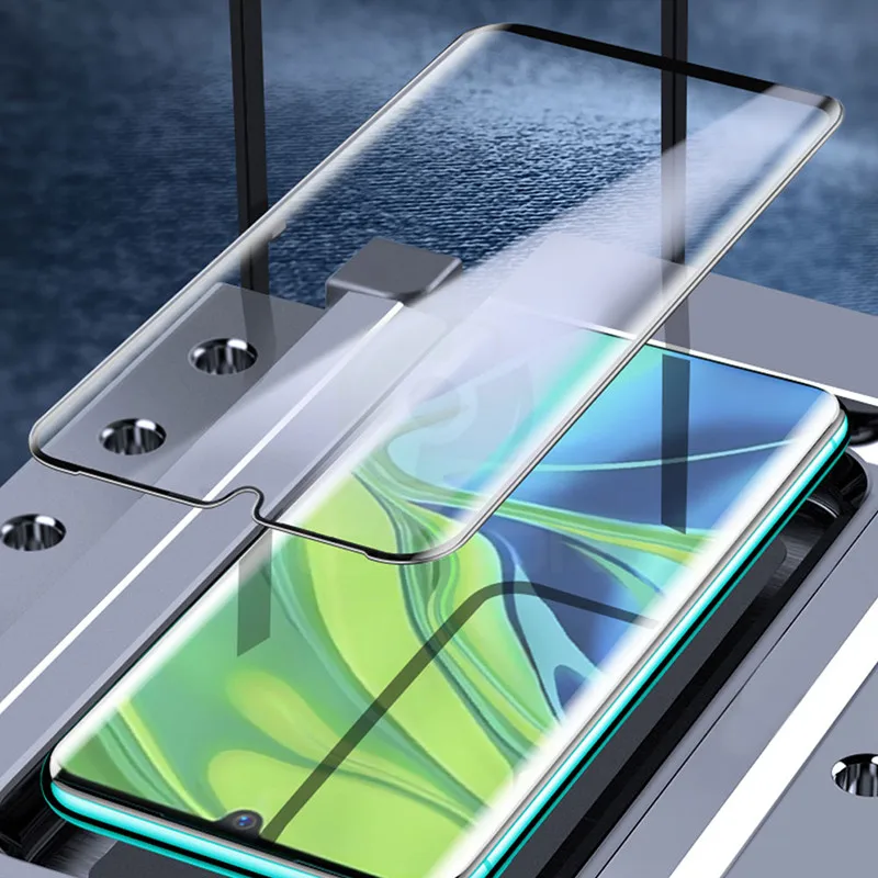 2 шт. Экран пленка для Xiaomi Mi Note 10 pro закаленное стекло противовзрывная Защитная с
