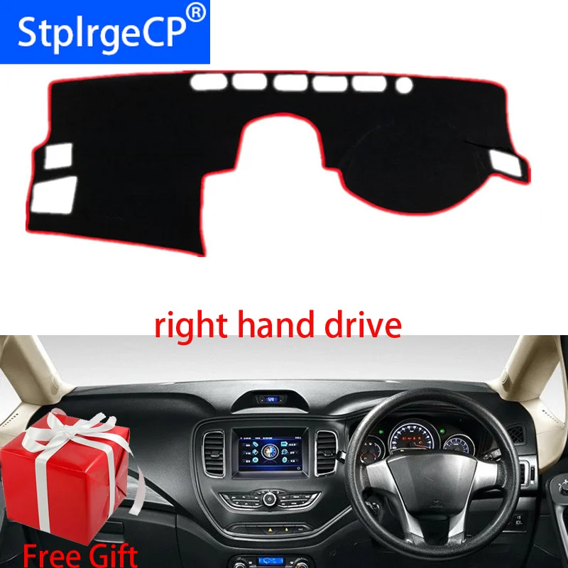 

Приборной панели автомобиля крышка коврик для GEELY kinggang 2014 2015-2017 правым Dashmat Pad Даш коврик охватывает аксессуары для приборной панели
