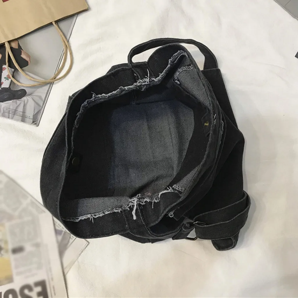 Женские сумки сумка мессенджер Модная джинсовая для покупок Мумия на плечо блюз