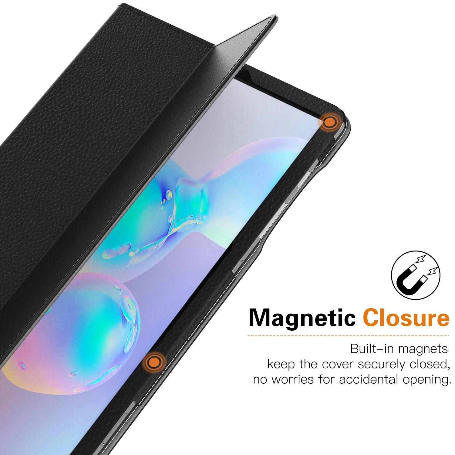 Чехол-книжка для Samsung Galaxy Tab S6 10,5 дюймов планшет, премиум складная подставка тонкий умный чехол для Galaxy Tab S6 10,5