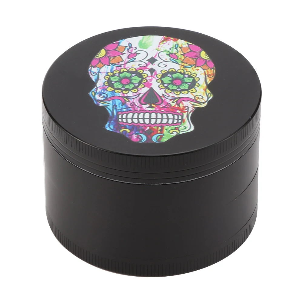 Измельчитель для дыма в виде черепа 4-слойная измельчитель трав из