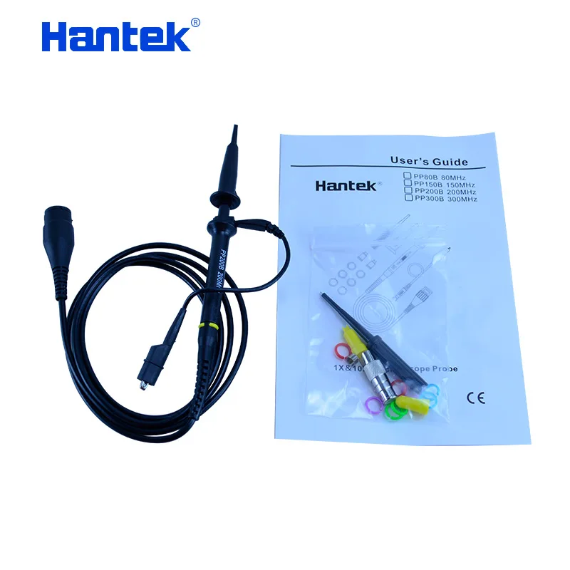 Цифровой осциллограф X1 X10 щуп с PP-200B 200 МГц для Hantek 2C42 2D42 2C72 2D72 длина 130 см - купить по