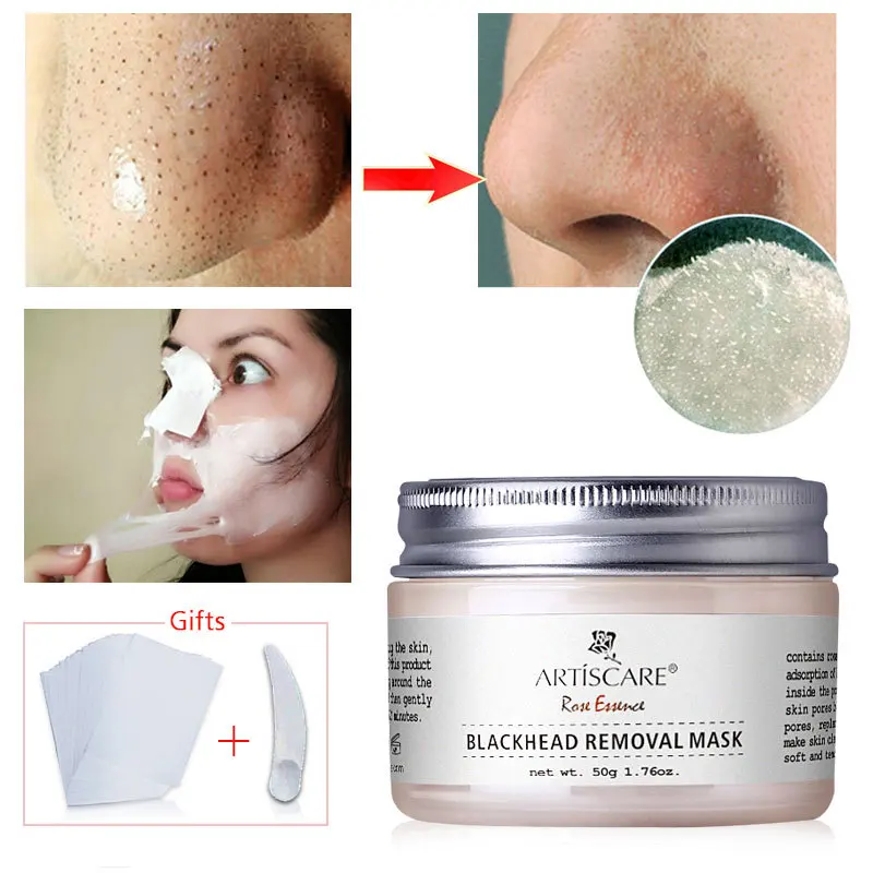 

Blackhead Remove Rose Skin Care Masks Cream 2 In 1 Deep Cleaning Pores Blackheads Pull Out Moisturizing Mask Peel Off Acne TSLM1