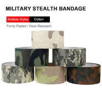 5m10m outdoor camping camouflage tape wrap adhesive army camo tape self adhesive stealth bandage military equipment accessories