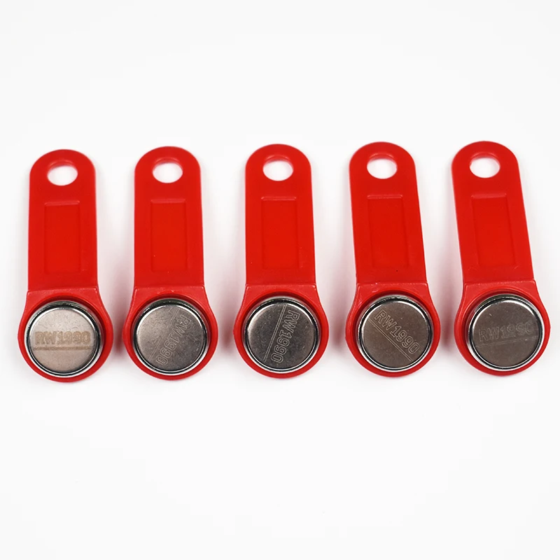 5 шт./лот Перезаписываемый RFID сенсорный ключ памяти RW1990 IButton копировальная карта
