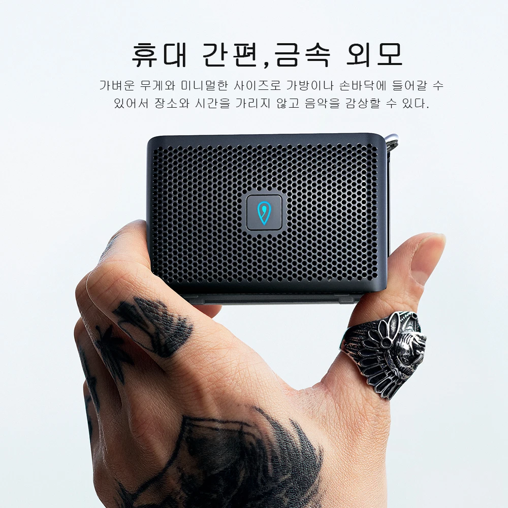 DOSS Genie портативный bluetooth-динамик IPX4 мини беспроводной громкий динамик стерео чистый звуковой ящик со встроенным микрофоном для подарка