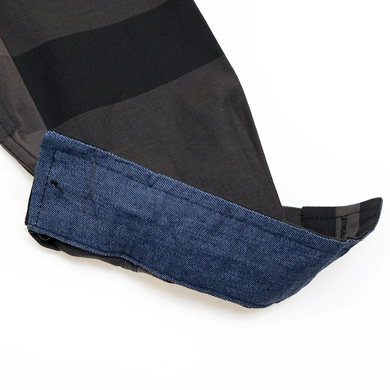 Европейский размер для мужчин рубашка 2019 Летняя мода мужская в клетку с длинным