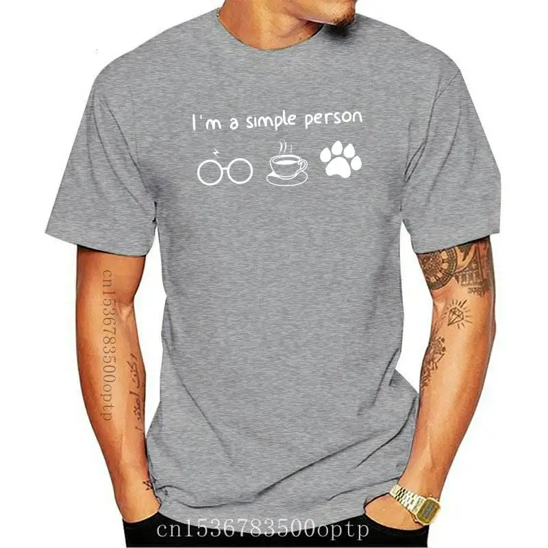 

I'm A Simple Person T-shirt High Quality Women Graphic Tees Tops Funny Summer Short Sleeve 90s Tumblr Hipster Tshirt Camiseta