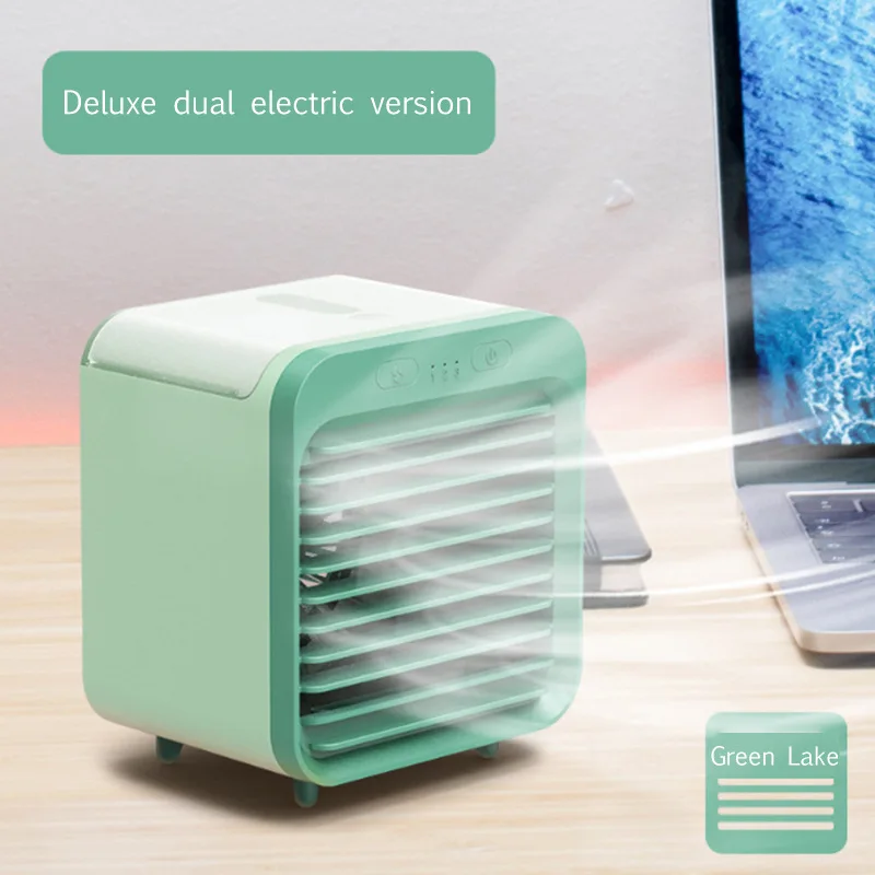 Увлажнитель с водяным охлаждением настольное охлаждение распылением USB