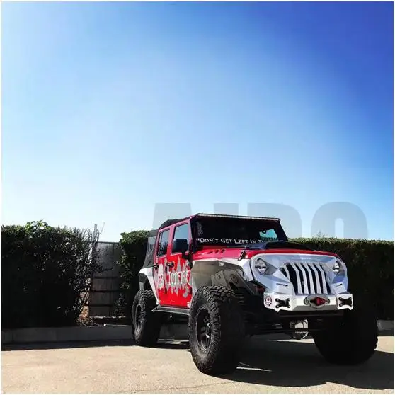 Ms-6103 Ms Topfire масштаб 1:10 1/10 Jk Wrangler Sema Fender Flares Abs материал гриль Rc Carros | Игрушки и хобби