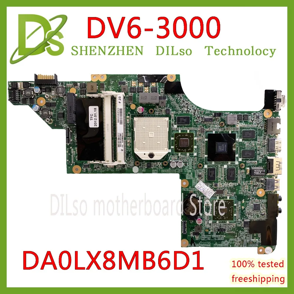 KEFU DV6-3000 материнская плата для hp Pavilion DV6-3000 материнская плата DA0LX8MB6D1 31LX8MB0070 материнская плата для ноутбука MB