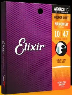 12 sets elixir großen ton lange lebensdauer beschichtung anti rost länger dauern akustische gitarre saiten elektrische gitarre saiten 12002
