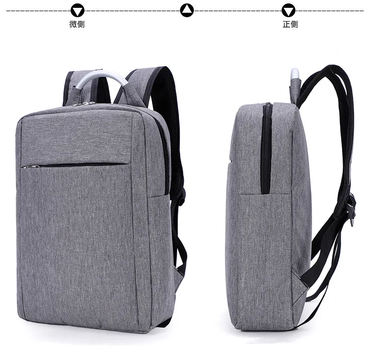 

Business leisure computer backpack large capacity men's business travel backpack usb charging custom computer bag