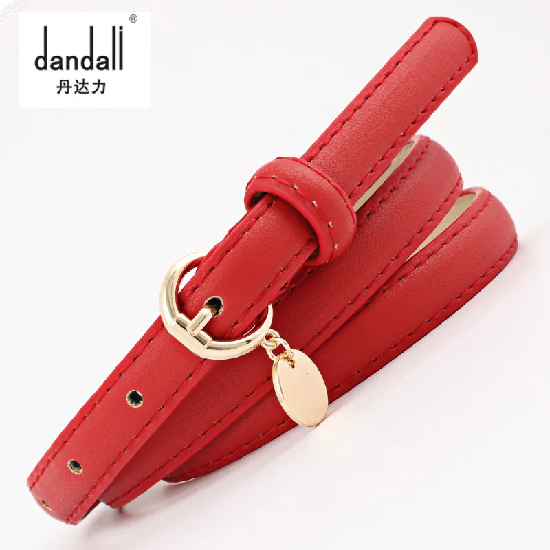 Женский ремень Dandali модный дизайн Женские поясные ремни с золотой пряжкой