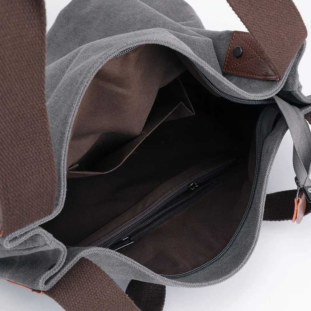 Винтажные женские сумки 2019 холщовые ретро сумка на плечо однотонные ручные Сумка