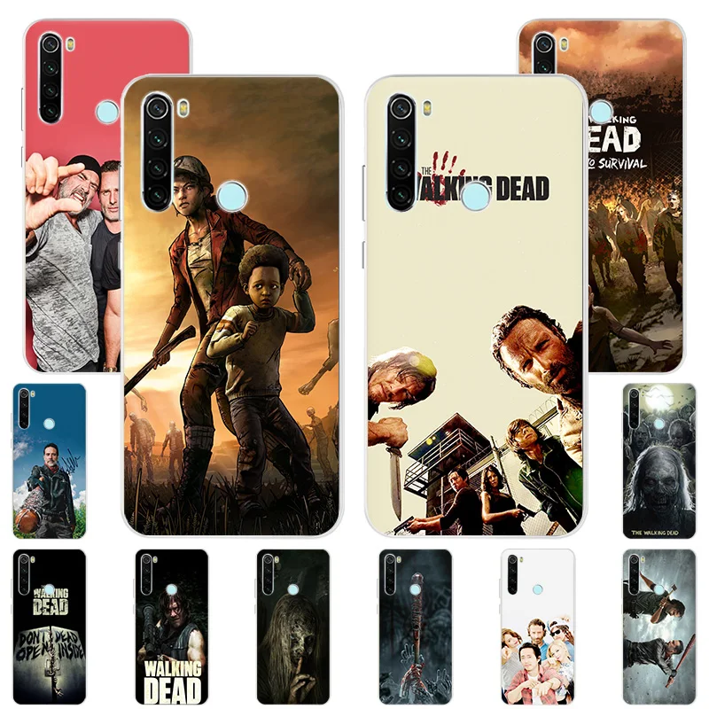 Чехол для телефона Xiaomi Redmi 8 9 7a 9A 9C 10X Note 8T 10 9s 7 Pro K20 K40 Ходячие мертвецы силиконовые
