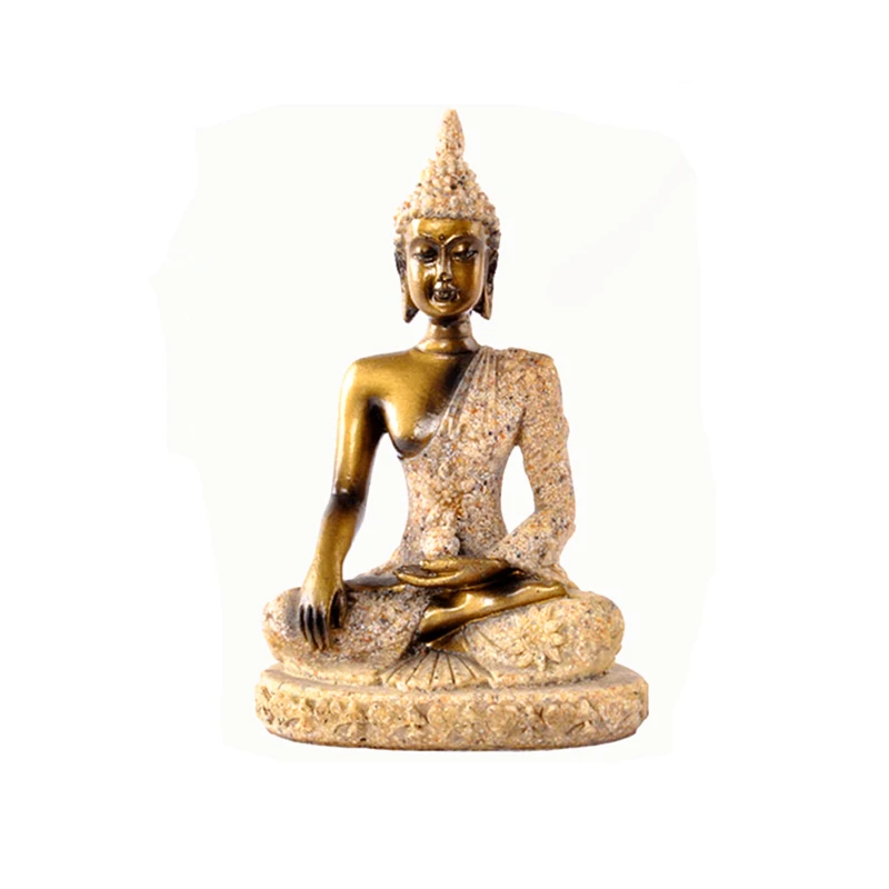 Статуя Будды из смолы BUF татагата Индия Йога мандала буддизм скульптура домашний