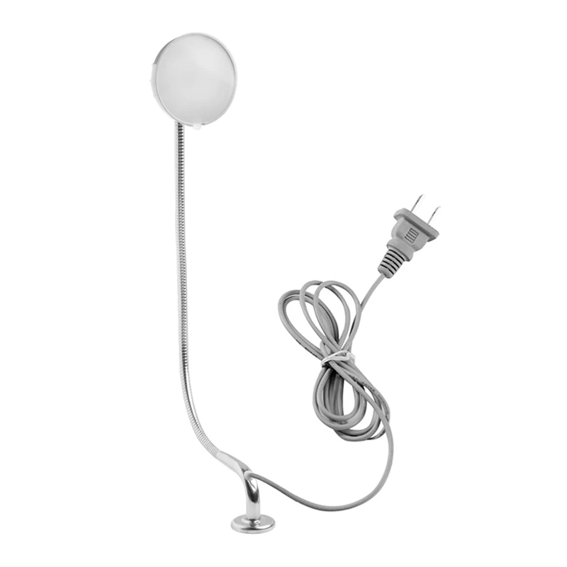 Круглая головка с длинной ручкой металлическая трубка Рабочая лампа креативная