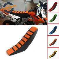 universal motorcycle seat cushions seat cover gripper soft off road for sx xc exc xc w sx f 85 105 125 150 200 250 300 350