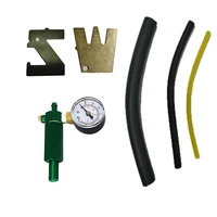 pressure gauge w dial carburetor accessories measuring tester w 2 regulator 3 hose kit leak repair garden tools supplies