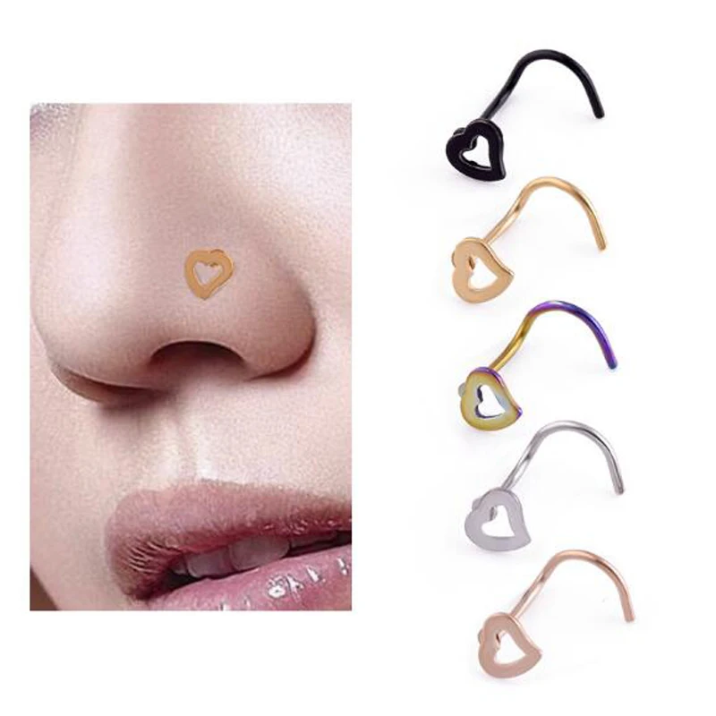 Лидер продаж новое ухаживающее кольцо для пирсинга носа антиаллергенное