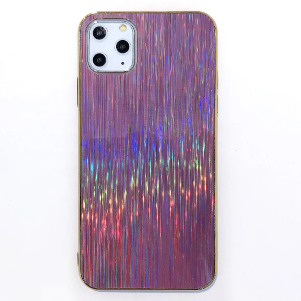 

Luxury Shining Style Phone Cover For iPhone 11 Pro XS Max X 7 8 Plus Colorful Plating Bling Soft Phone Case