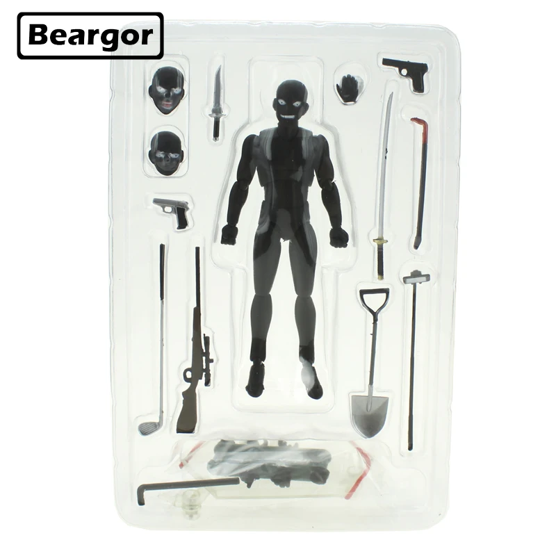 6 &quotдетектива Конан аниме настоящий человек паук черный Figma SP 089 в коробке 14 см ПВХ