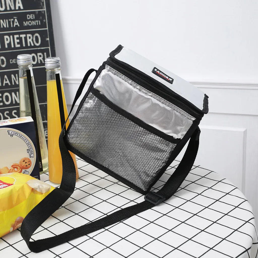 Ланч бокс модный охлаждающий термоконтейнер с изолированным покрытием сумка для