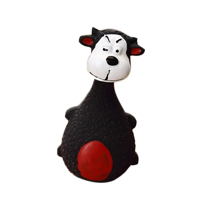 Игрушка для собаки животное резина жевания колокольчик скрипучие звуковые