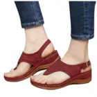 Летняя однотонная женская повседневная обувь на плоской подошве, модные сандалии-гладиаторы, уличные пляжные шлепанцы, женские сандалии, 2021