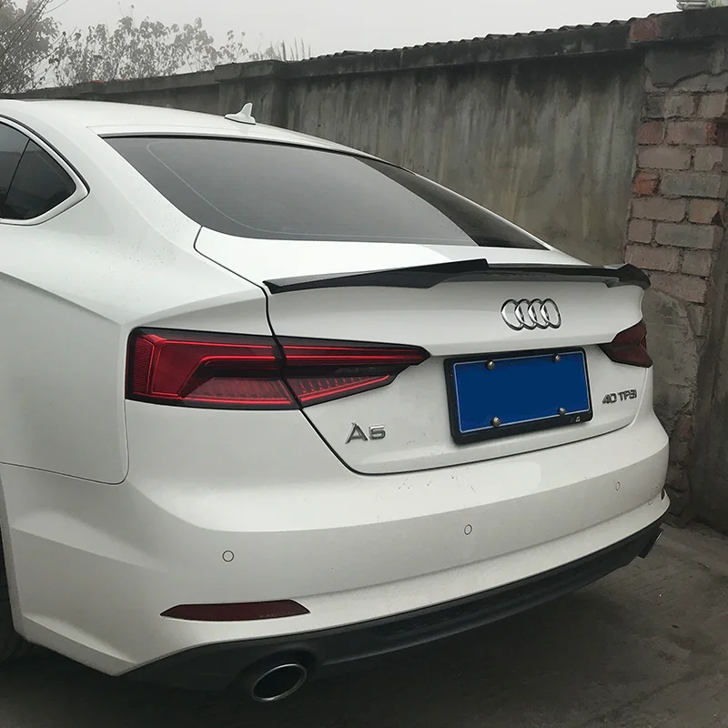 Высококачественный спойлер из АБС пластика для Audi A5 4 дверный 2017 2018 2019 задний