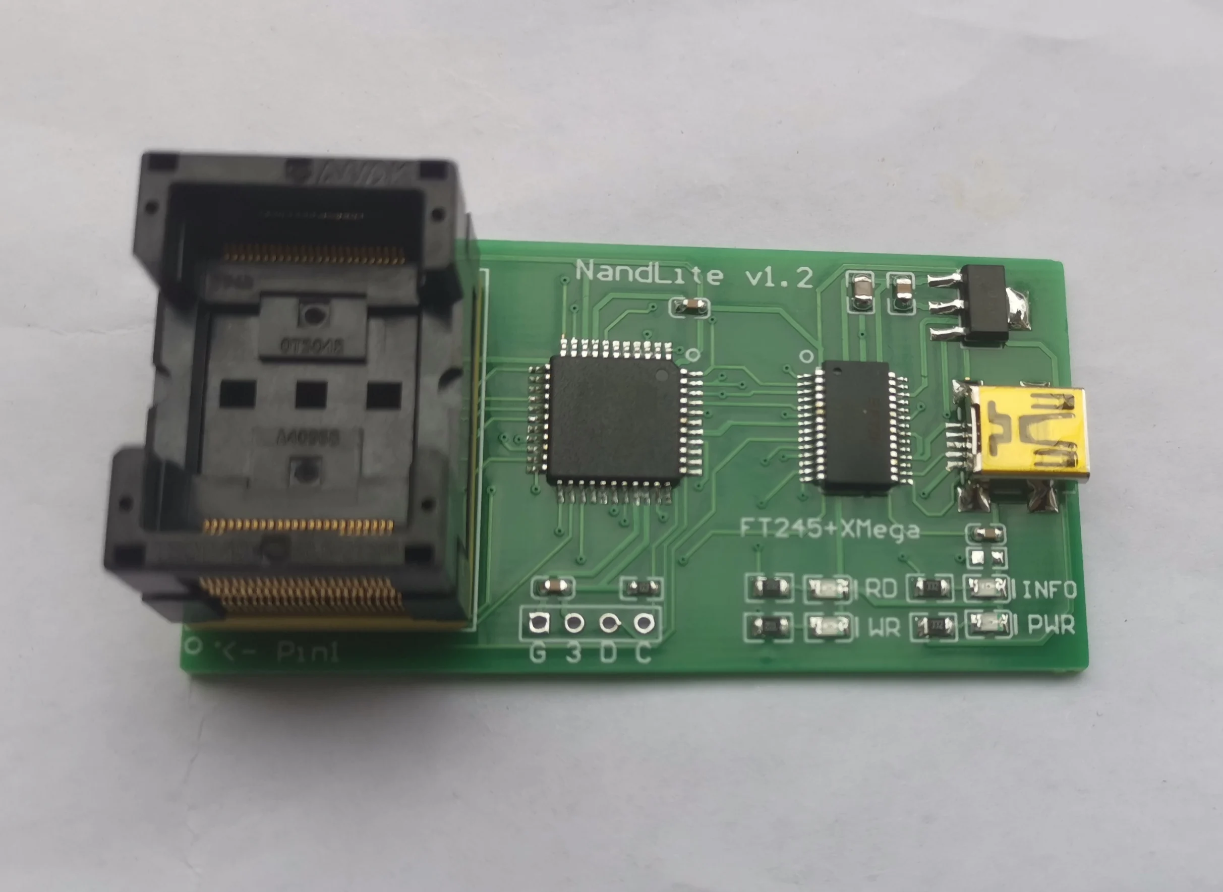 Вспышка-горелка TSOP48 NAND NANDLite с флэш-памятью программируемый маршрутизатор LCD TV |
